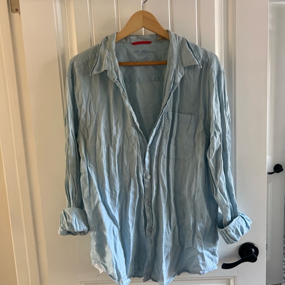Light Blue Button-Up Shirt - Picture 2 of 4